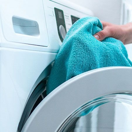 In home or communal washers and dryers